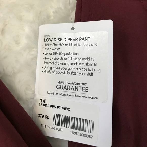 💜 ATHLETA low rise DIPPER PANT 💜 - Picture 2 of 7